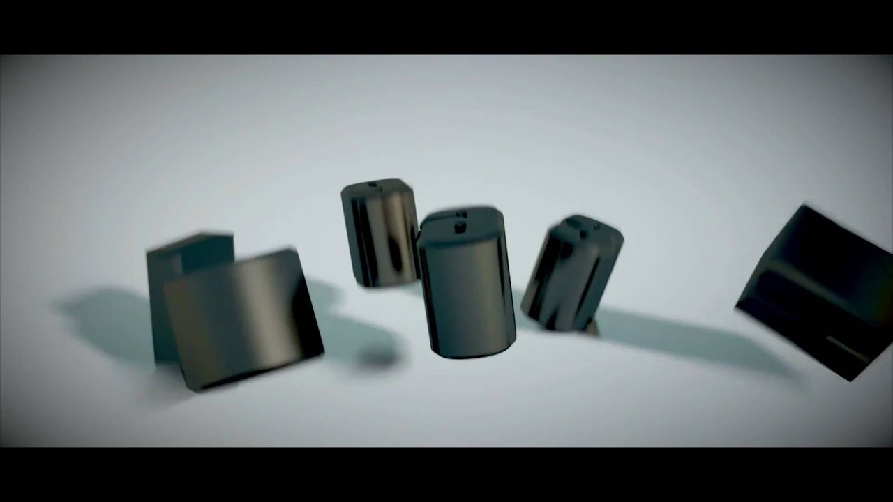 Intro "Falling Letters" by L1993H (Blender)