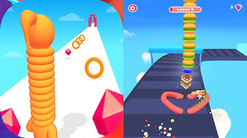 Long Neck Run VS Teeth Shield - All Levels Gameplay Android, ios (Part 54)