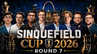 SINQUEFIELD CUP 2026 | ROUND 7 | PRAGGNANANDHAA, CARUANA, SINDAROV,  ARONIAN,  KEYMER, SO, ANISH...