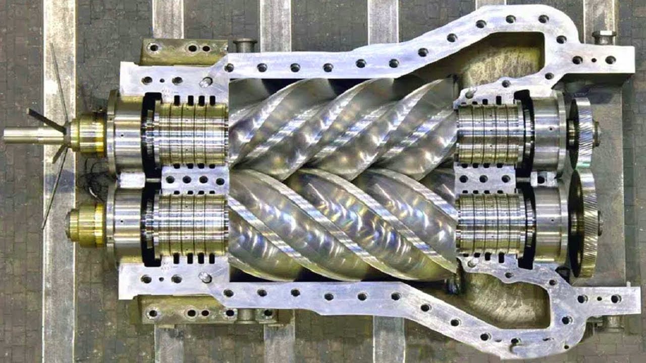 Modern Technology CNC: Maintenance Giant Diesel Engine Crankshaft ...