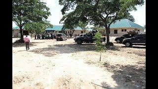 Makamu wa Rais wa Tanzania, Mama Samia Suluhu Hassan ameweka jiwe l...
