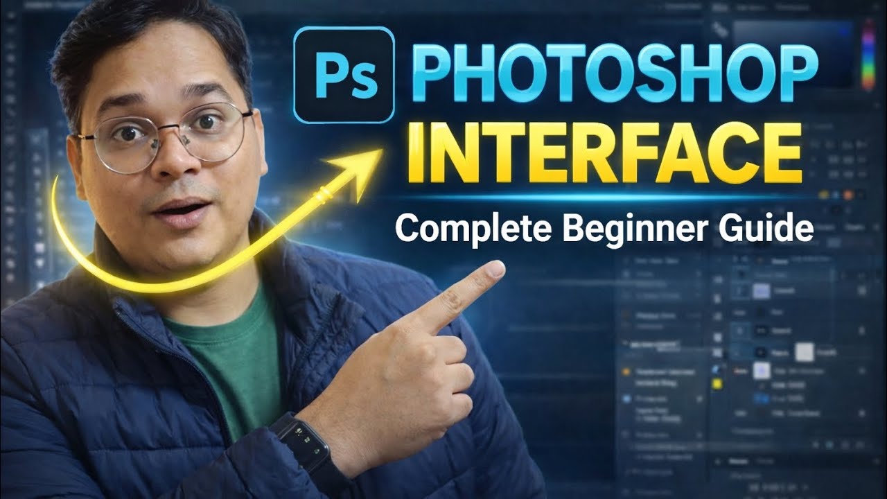 Basic Photoshop Interface Photoshop Interface Explained | Complete Beginner Guide (Step-by-Step ...