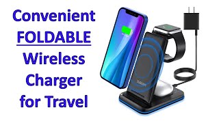 Unboxing and Review of the $39.99 ZUBARR Foldable 3 in 1 Wireless Charger