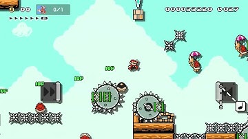 甲羅ジャンプ全自動5★Shell jumps full auto [5] by KAZUKK 🍄Super Mario Maker 2 ✹Switch✹ No Commentary #cws