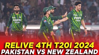 RELIVE | Pakistan vs New Zealand | 4th T20I 2024 | PCB