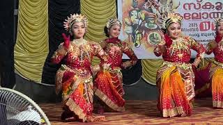 Suryan Dance performance by Holy Angels School, at Adoor Sub District,Won First prize November 2025