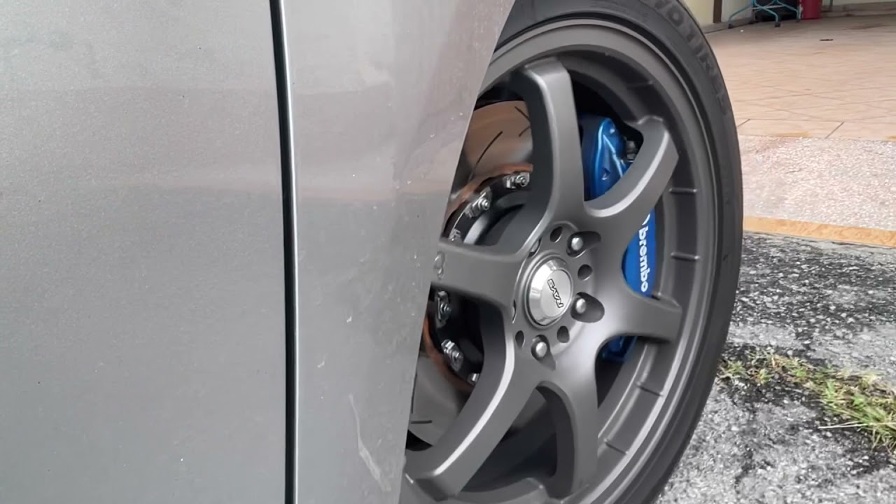 Big brakes on the Mazdaspeed 3