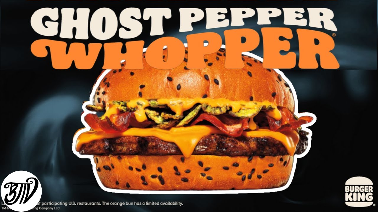 Ghost Pepper Whopper YouTube