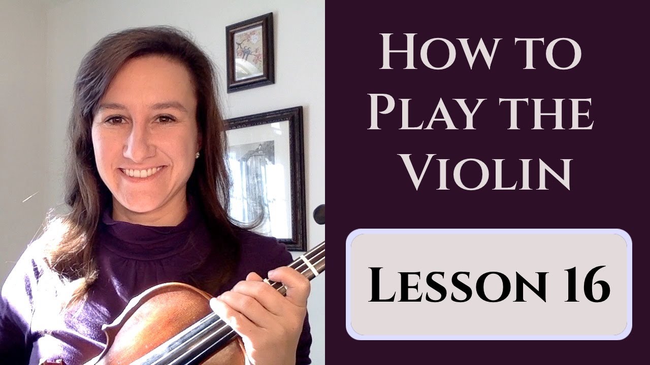 How to Play Violin: Lesson 16 - Learning the D Major Scale | Beginner ...