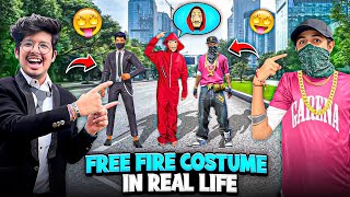 Wearing Free Fire Clothes in Real Life😍| TSG Jash Vs Mann Vs Ronish 😨- Jash Dhoka Vlogs