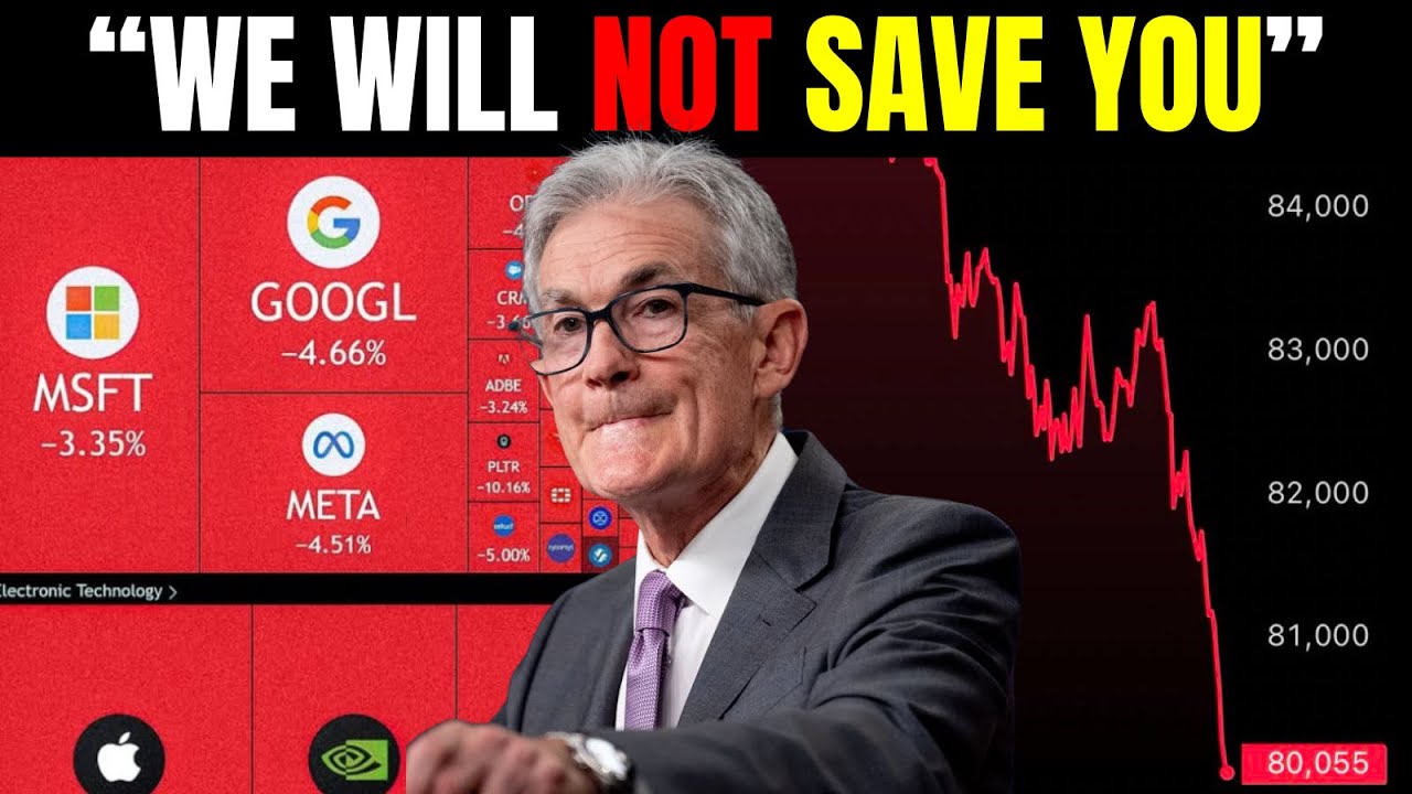 🚨ALERT: THE FED WILL NOT SAVE YOU!!!