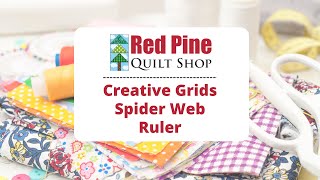 Creative Grids Spider Web Ruler