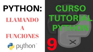 CURSO TUTORIAL PYTHON - 9) Llamando a funciones de otro fichero. ESPAÑOL