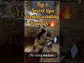 Top 6 secret tips to stop wasting your life🔥🔥 #viral #motivation #studymotivation #studytips #study