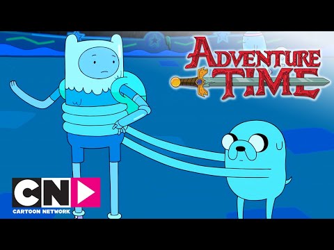 Время приключений | Скользкое состязание на роликах  | Cartoon Network