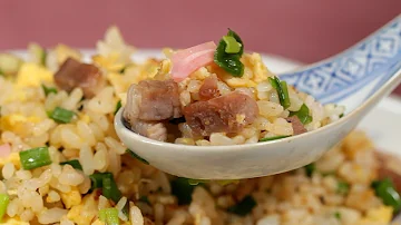 Easy Chahan Recipe (Japanese-style Pork and Egg Fried Rice) | Cooking with Dog