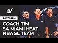 Coach Tim Cone sa Miami Heat NBA Summer League Team