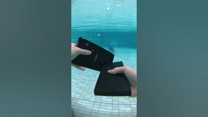 SAMSUNG GALAXY S23 ULTRA UNDERWATER UNBOXING