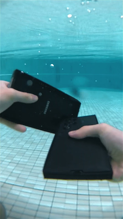 SAMSUNG GALAXY S23 ULTRA UNDERWATER UNBOXING