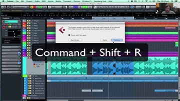 Cubase Keyboard Shortcuts
