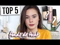 TOP 5 ⎮Fonds de teint couvrants / peau grasse (update)