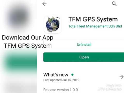 TFM GPS System App Function (Geofence)