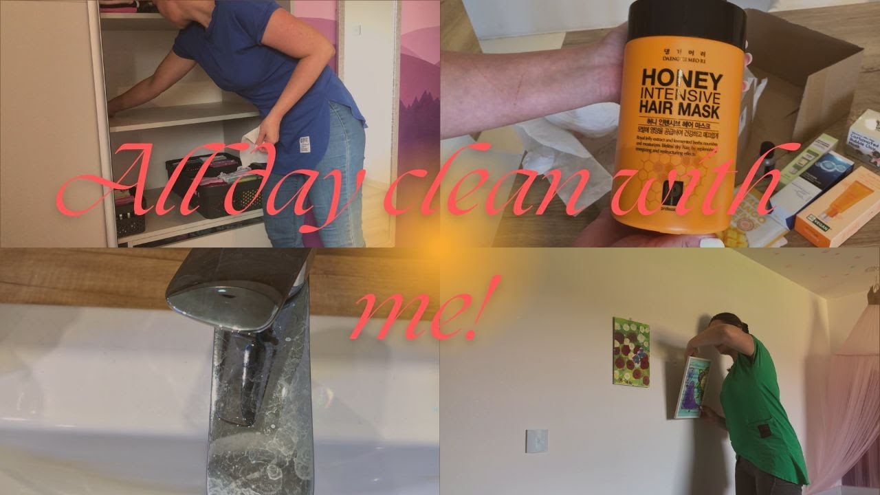 ALL DAY CLEAN WITH ME! CLEAN MOTIVATION 2024 - YouTube