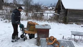 Убрал всех пчёл в зимовник!