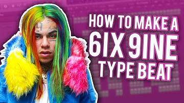 HOW TO MAKE A HARD 6IX 9INE TRAP BEAT | Logic Pro X Tutorial