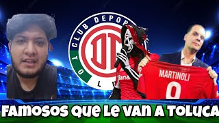 Famosos que le van a los diablos rojos del Toluca 👹👹