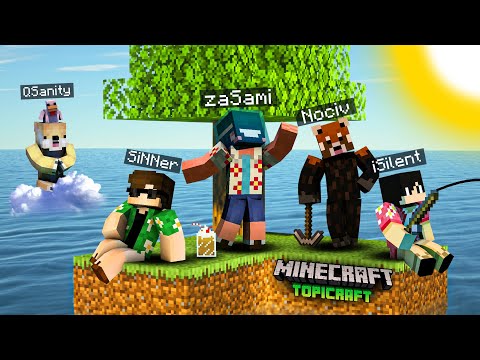 INSULA YOUTUBERILOR ( TOPICRAFT  MINECRAFT cu YOUTUBERII )