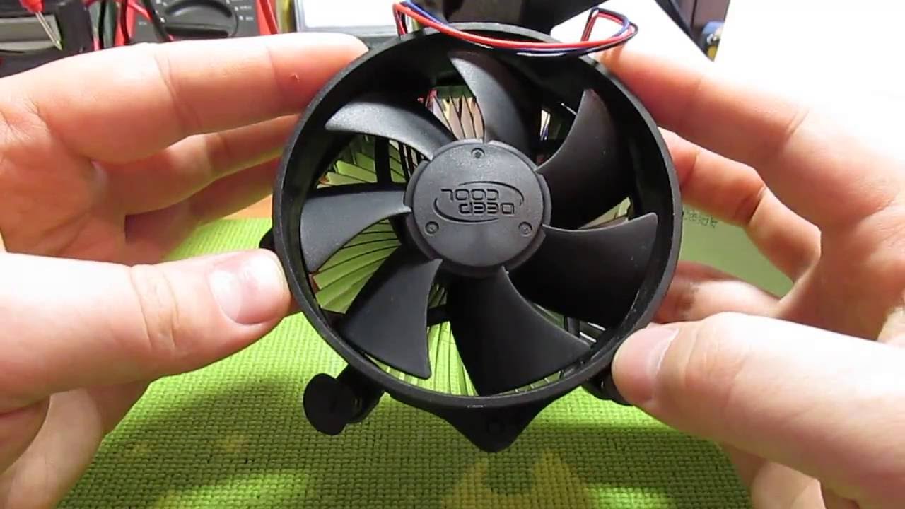 Deepcool как снимать вентилятор
