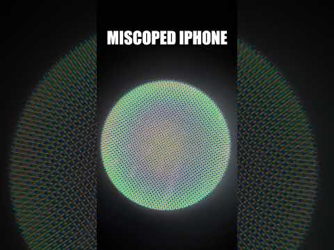 A real IPhone under microscope is insane! 🤯