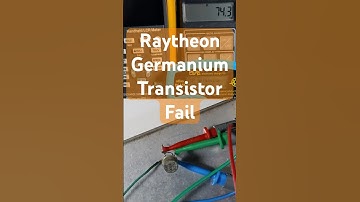 Raytheon Germanium Transistor #nasa #computer #science capacitor #fire #spaceexploration #technology