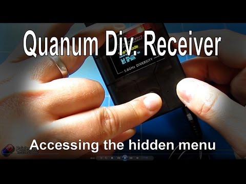 RC Quick Tips: Accessing the hidden menu on the Quanum diversity FPV receiver (update)