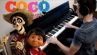 Video thumbnail of "Pixar's COCO - "Un Poco Loco" (Piano Cover)"