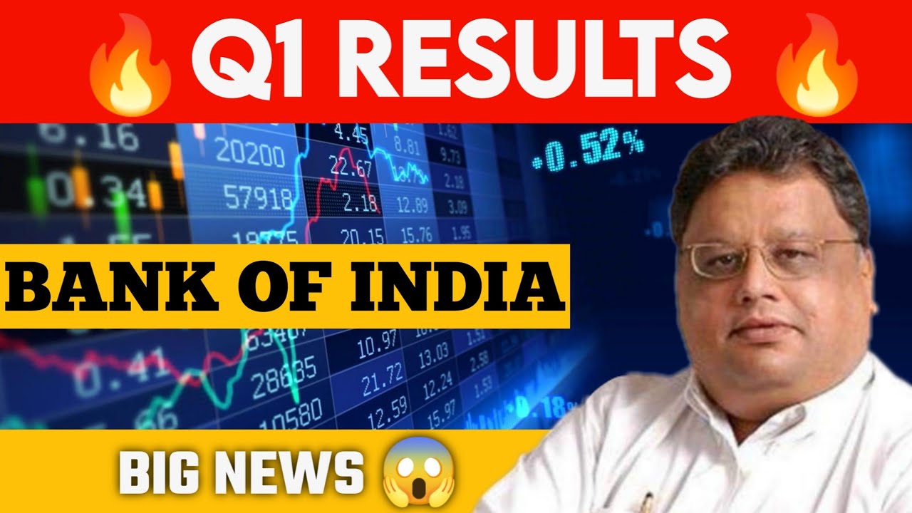 Bank Of India Q1 Results ðŸ˜± // Bank Of India Q1 Results analysis // BOI
