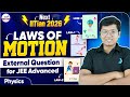Laws of Motion | External Questions for JEE Advanced | Physics JEE 2026 | LIVE @InfinityLearn-JEE