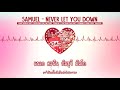 [Karaoke + THAISUB/SUBTHAI] Samuel - Never Let You Down