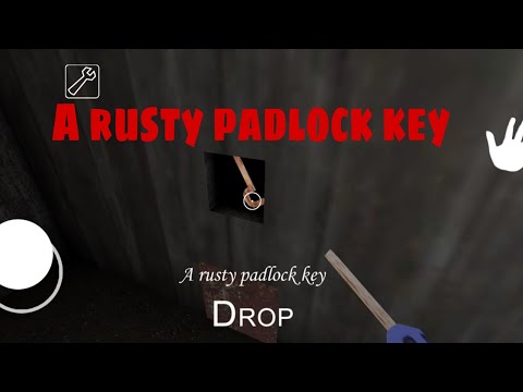 How to use Rusty padlock key in granny chapter 1| Hindi Audio |