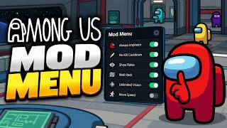 Hack/Mod Menu Among Us ✅ Dapatkan Selalu Jadi Impostor, SEMUA Terbuka (iOS & Android) screenshot 1