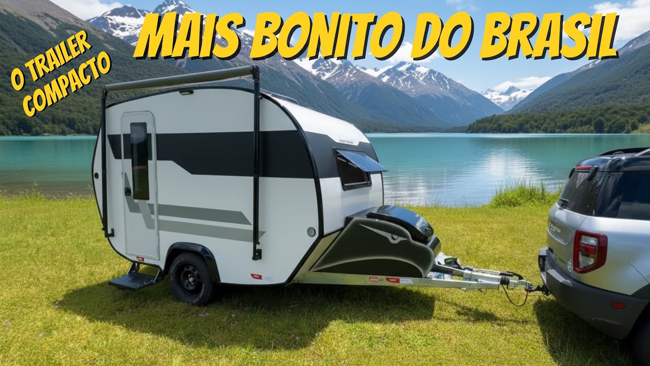 TOUR completo pelo TRAILER compacto mais bonito que você já viu