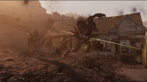 Blue Devil vs Super Mutants - Assault Random Encounter | Fallout 76