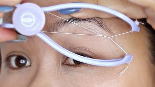 DIY Hair Threading At Home | TiTi's Corner Wealth