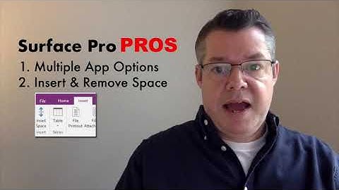 Tech Tips - Using OneNote—iPad Pro vs  Surface Pro