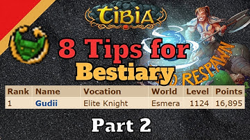 Tips for Bestiary & Rapid Respawn Events Part 2 [Tibia Tips]