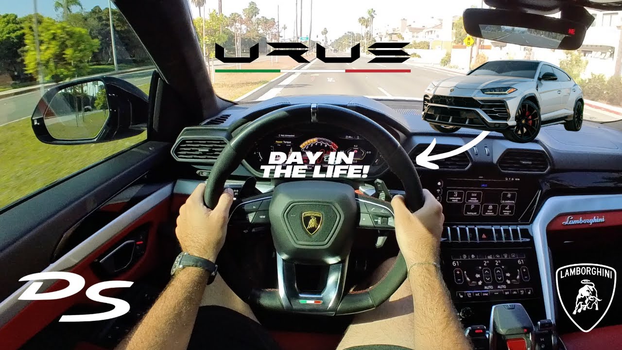 Living With a Lamborghini Urus (POV Driving Vlog) - Day in the Life