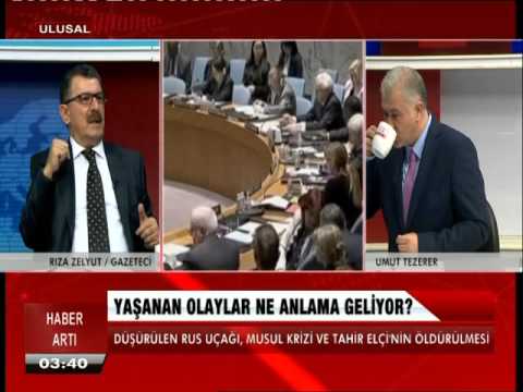 Rıza Zelyut - Umut Tezerer - Rus Uçağı - Haber Artı 9 Aralık 2015 - TurkToresi