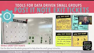 Exit Tickets with Post It Notes