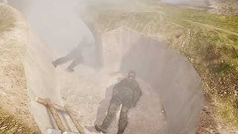 Arma 3 bot behavior when storming trenches/defending trenches